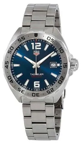 TAG Heuer Formula 1 Quartz WAZ1118.BA0875 41mm Stainless steel Blue