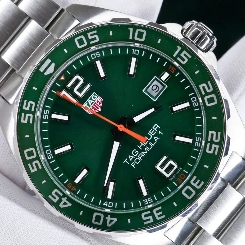 TAG Heuer Formula 1 Quartz WAZ1017.BA0842 43mm Stainless steel Green