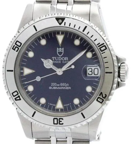 Tudor Submariner 75190 36mm Stainless steel Blue