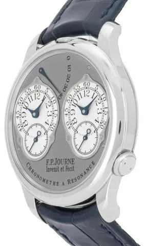 F.P. Journe Chronomètre à Résonance S-RN PT 40 A SI 40mm Platinum Gray 1