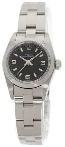 Rolex Oyster Perpetual 76080 25mm Stainless steel Black 9