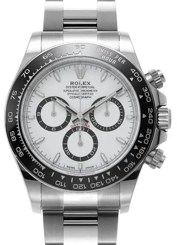 Rolex Daytona 126500LN 40mm Stainless steel White