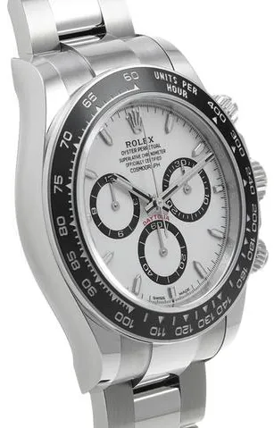 Rolex Daytona 126500LN 40mm Stainless steel White 2