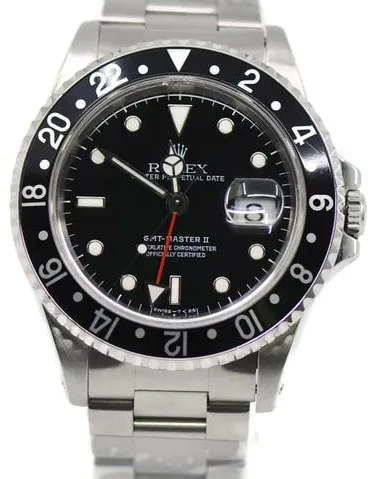 Rolex GMT-Master II 16710 40mm Stainless steel Black