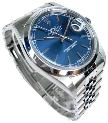 Rolex Datejust 36 16200 36mm Stainless steel Blue 1