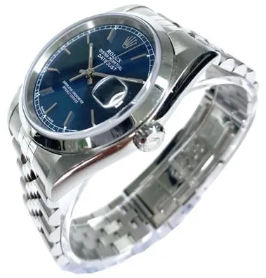 Rolex Datejust 36 16200 36mm Stainless steel Blue 2