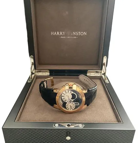 Harry Winston Ocean 400-MATZ44R 44mm Rose gold Gray 1