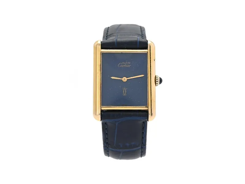 Cartier Tank 23.5mm Gilded silver Spider