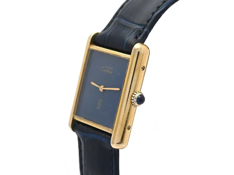 Cartier Tank 23.5mm Gilded silver Spider 1