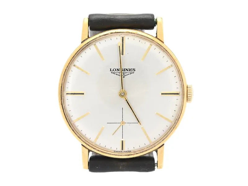 Longines 34mm 18k Gold