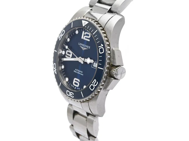 Longines HydroConquest L3.781.4.96.6 41mm Ceramic and Steel Blue 1