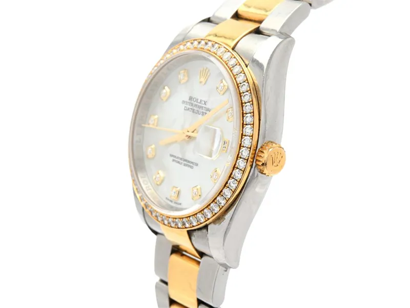 Rolex Datejust 36 116243 36mm Stainless steel and gold and Diamond 1