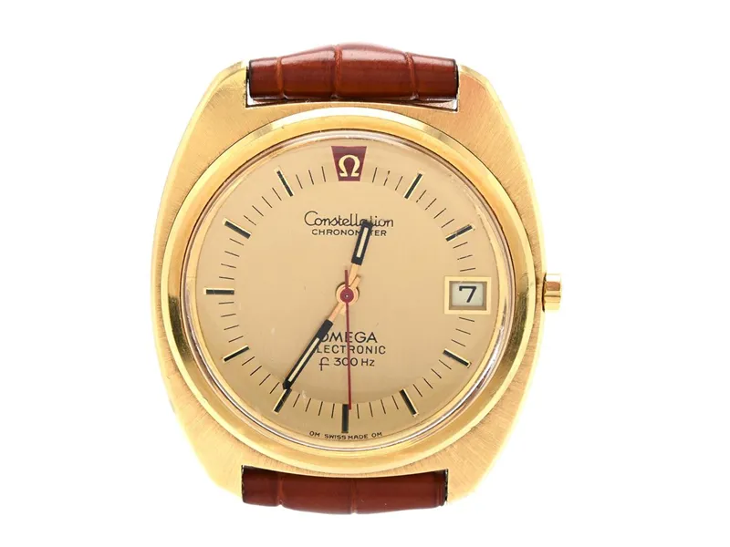 Omega Constellation BA 198.0002 38mm 18k Gold Gold