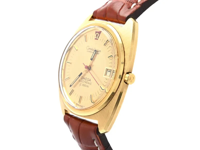 Omega Constellation BA 198.0002 38mm 18k Gold Gold 1