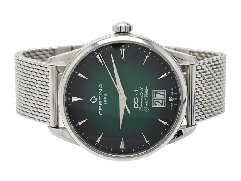 Certina DS-1 C029.426.11.091.60 41mm Stainless steel Green