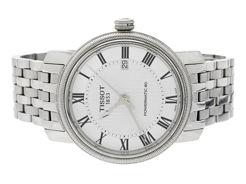 Tissot Bridgeport T097.407.11.033.00 40mm Stainless steel Silver