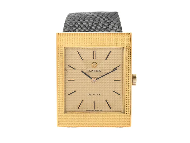 Omega De Ville BA 111.081 24mm 18k Gold Gold