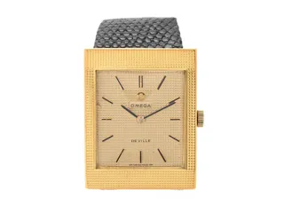 Omega De Ville BA 111.081 18k Gold Golden