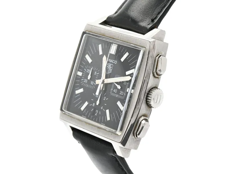 TAG Heuer Monaco CW2111.FC6177 38mm Steel Black 1