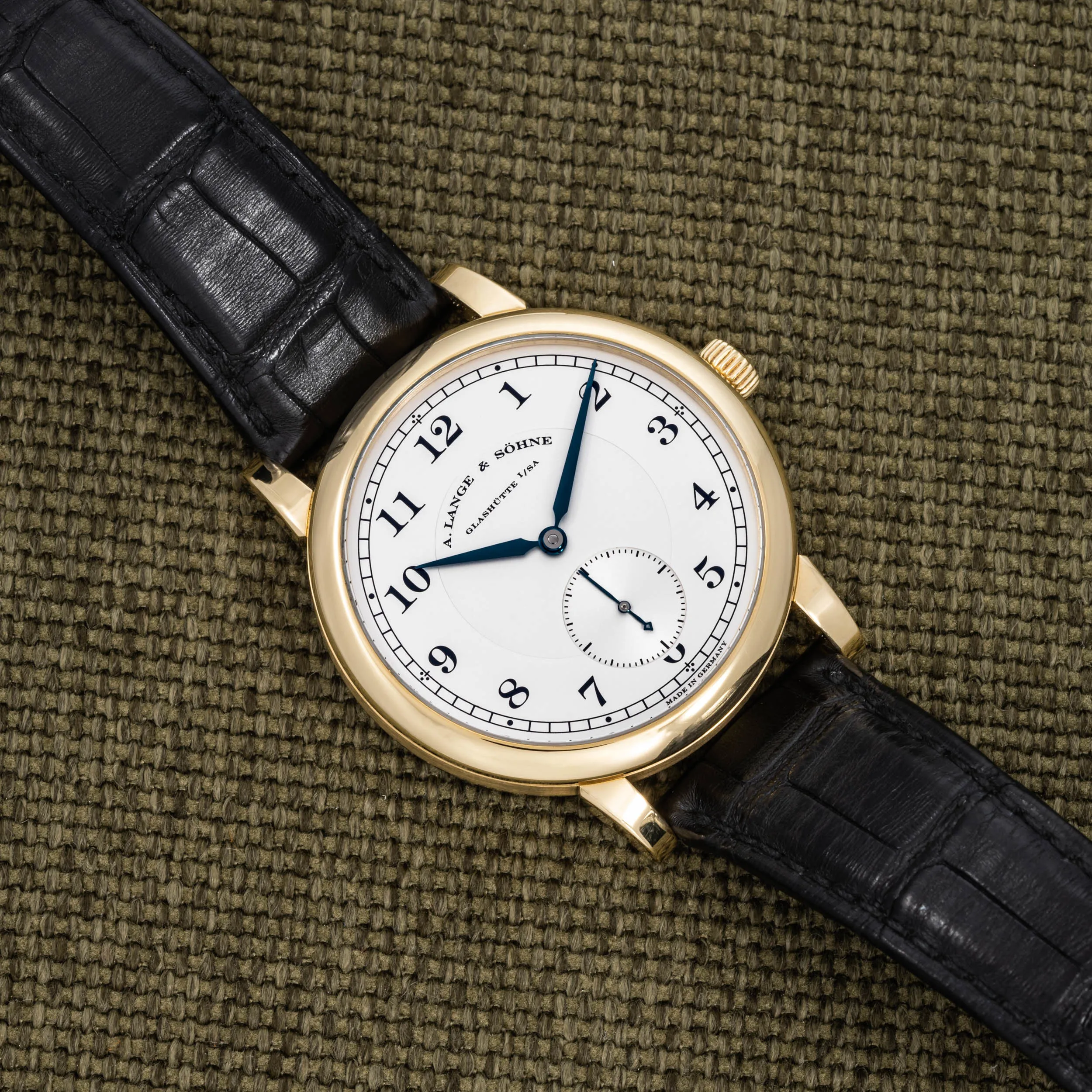 A. Lange & Söhne 1815 40990413/AS05992 40mm Yellow gold and 18k yellow gold Silver