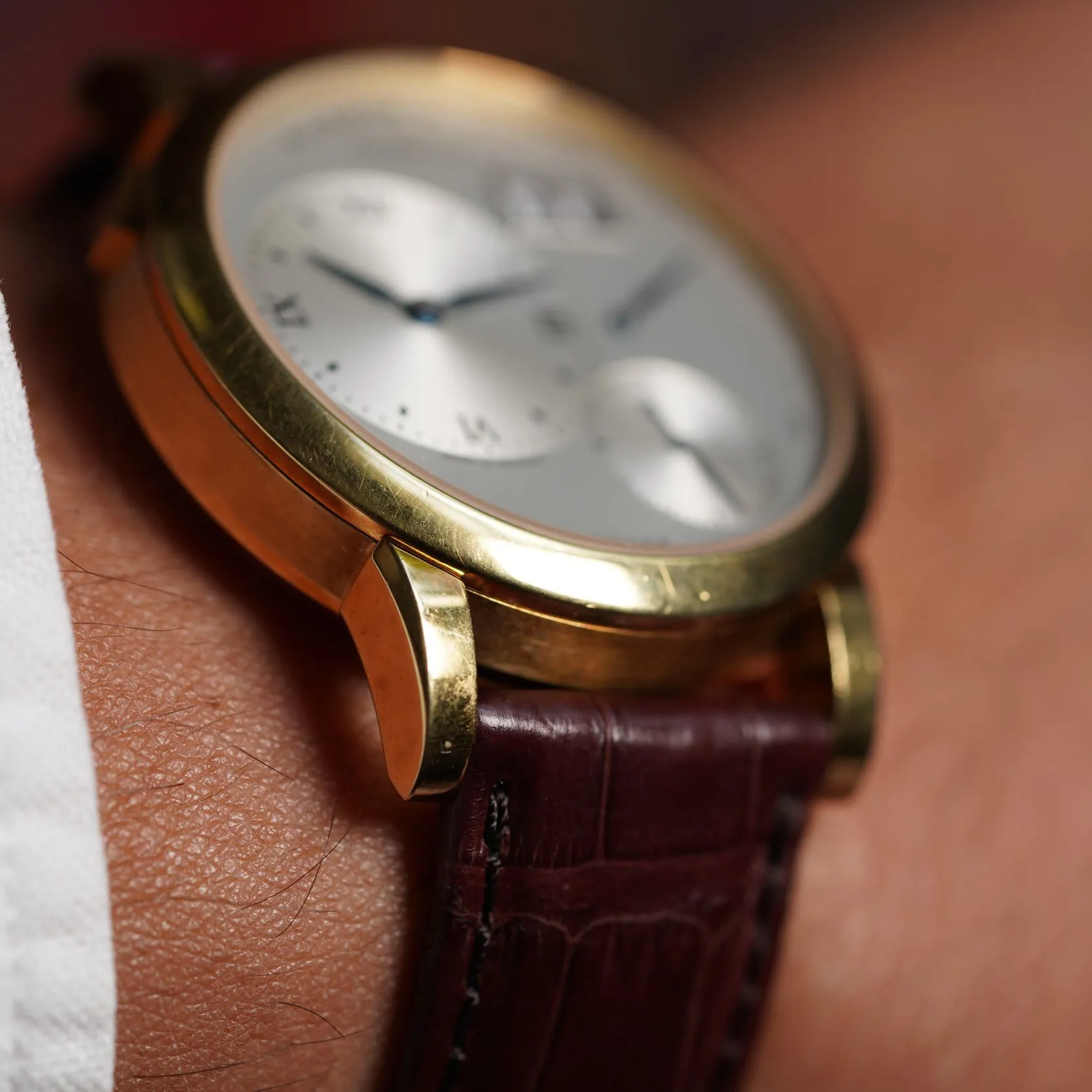 A. Lange & Söhne Lange 1 101.022 38.5mm Yellow gold Silver 2