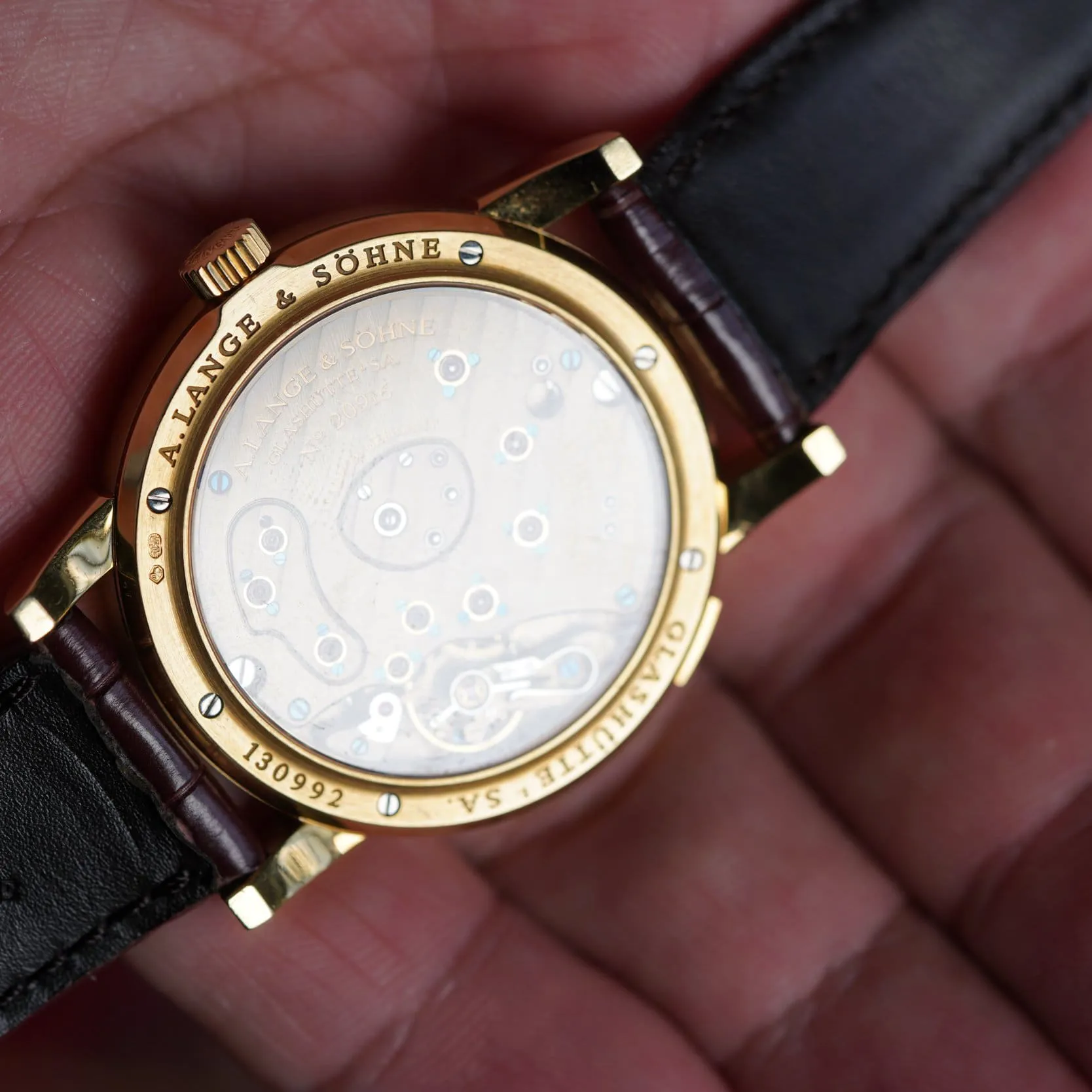 A. Lange & Söhne Lange 1 101.022 38.5mm Yellow gold Silver 5