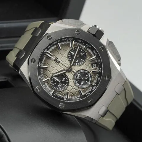 Audemars Piguet Royal Oak Offshore 26420SO.OO.A600CA.01 43mm Stainless steel Brown 1