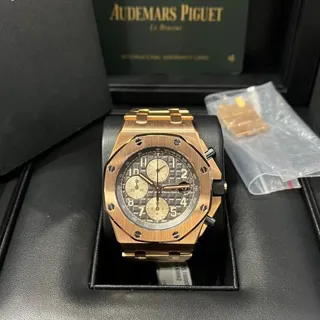 Audemars Piguet Royal Oak Offshore 26470OR.OO.A125CR.01 Rose gold Gray