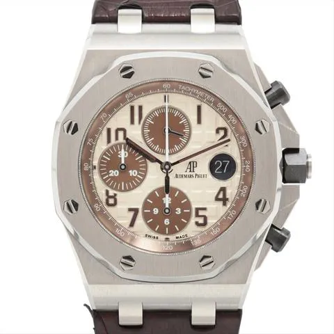 Audemars Piguet Royal Oak Offshore 26470ST.OO.A801CR.01 43mm Stainless steel Beige