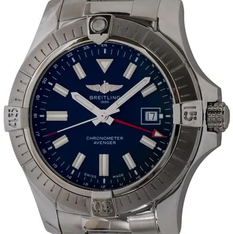 Breitling Avenger A32395101C1A1 45mm Stainless steel Blue 1