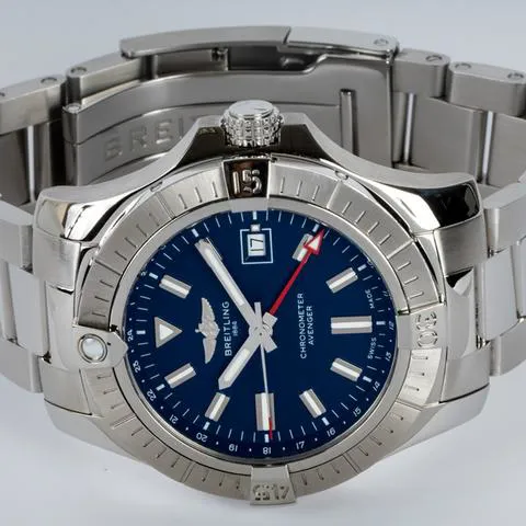 Breitling Avenger A32395101C1A1 45mm Stainless steel Blue 2