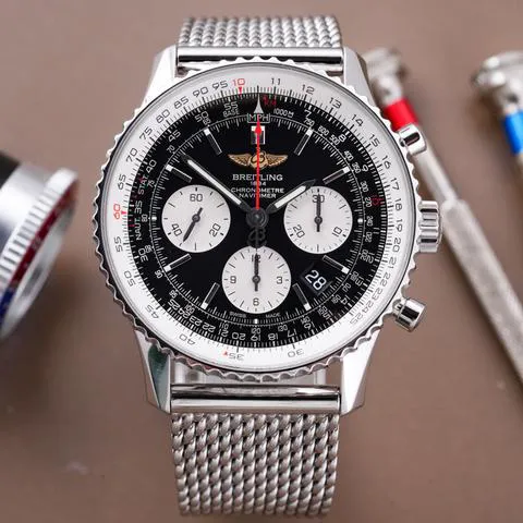 Breitling Navitimer AB0120 43mm Stainless steel Black