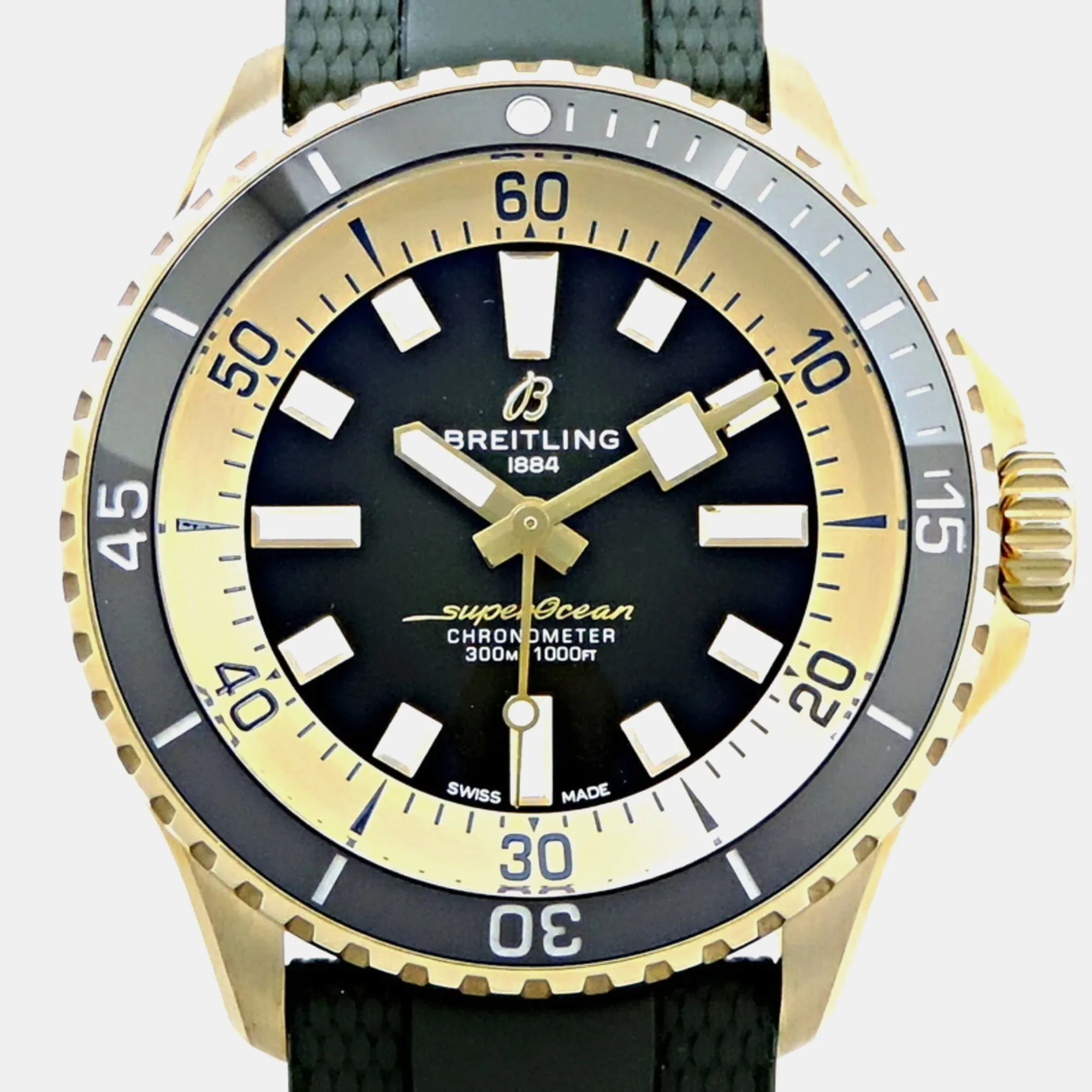 Breitling Superocean N17375201L1S1 42mm Bronze Green