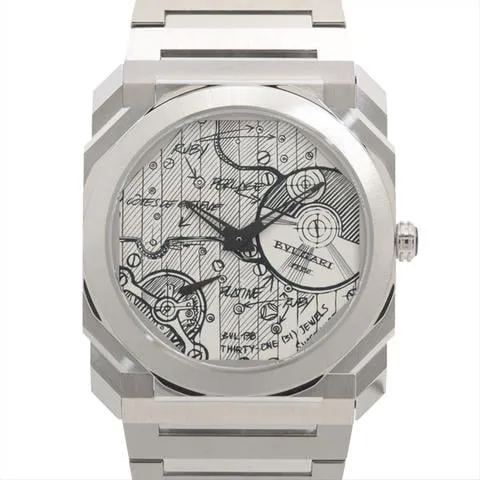 Bulgari Octo Finissimo 104163 40mm Stainless steel White