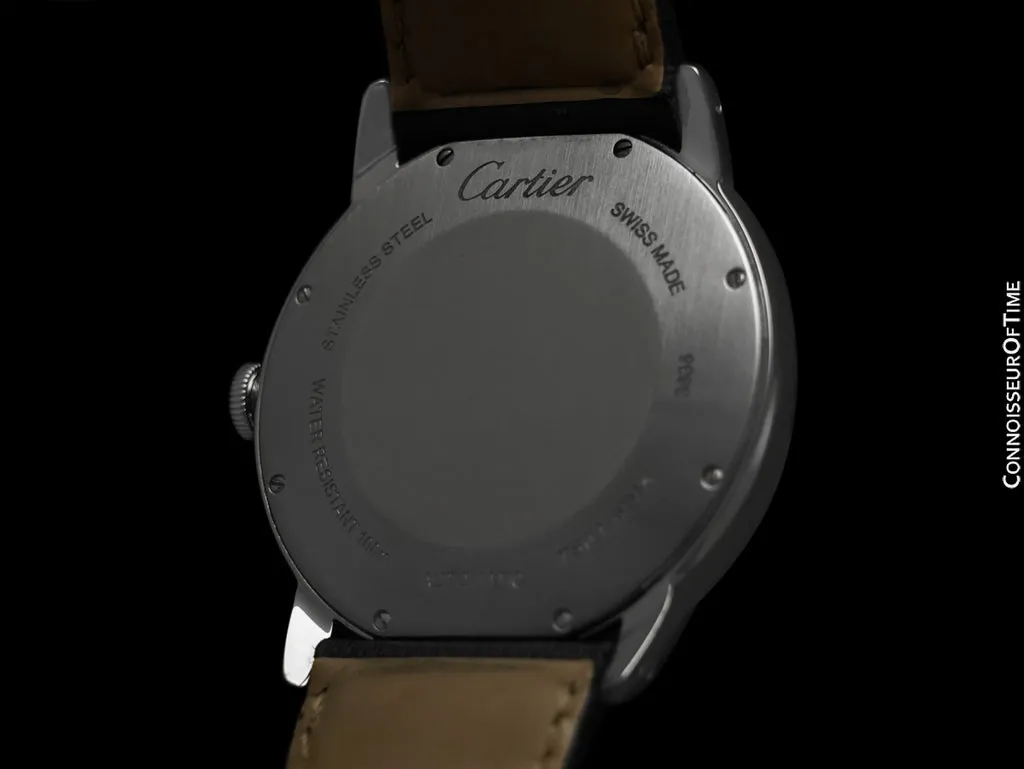 Cartier Ronde 3886 42mm Stainless steel Gray 5