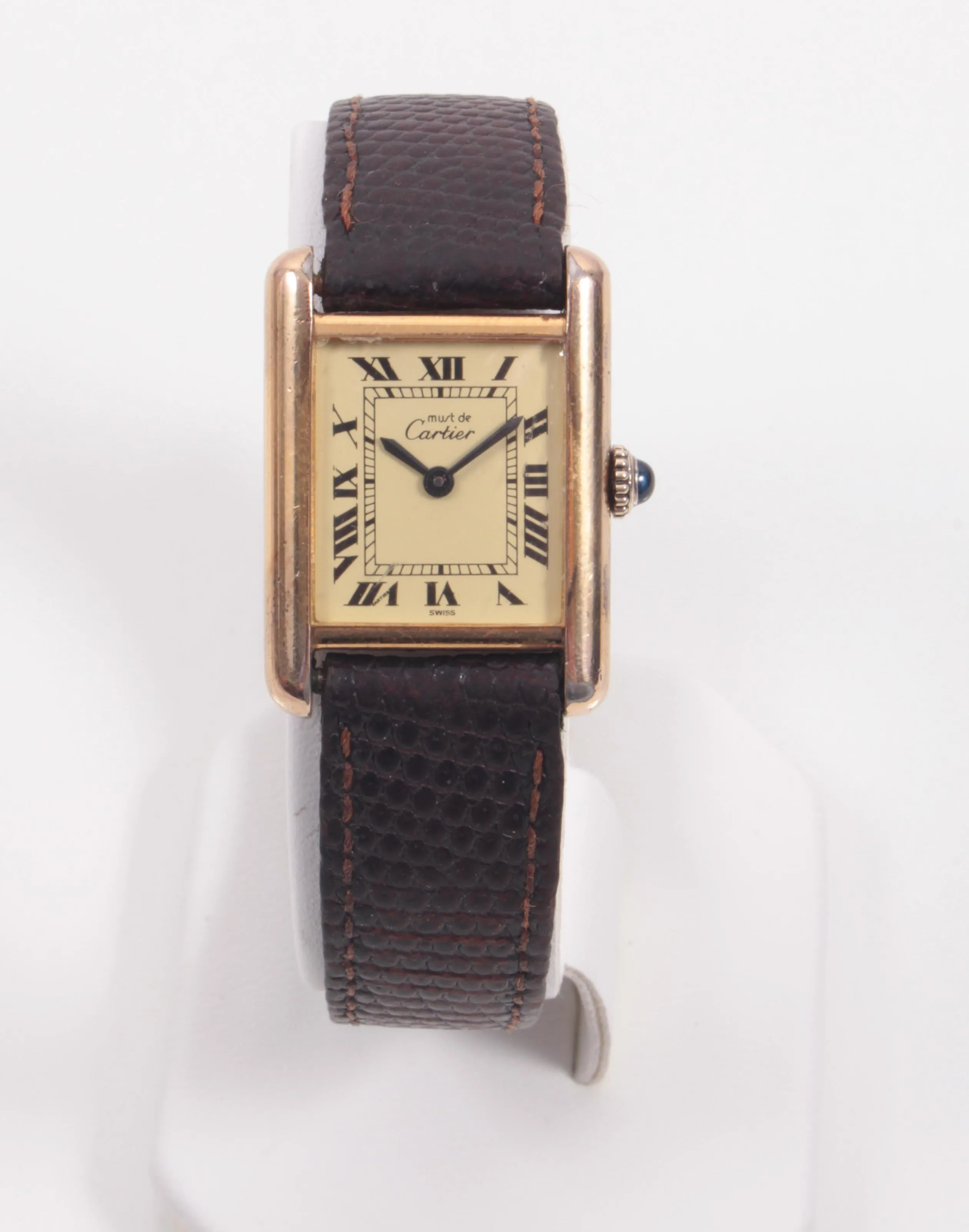 Cartier Tank 28mm Gold-plated silver