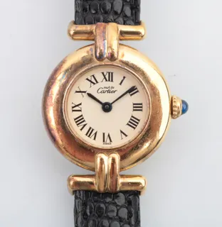 Cartier Vermeil 590002 Silver and Gold-plated White