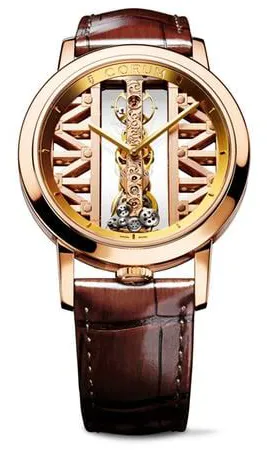 Corum Golden Bridge B113/03010 43mm Rose gold Skeletonized