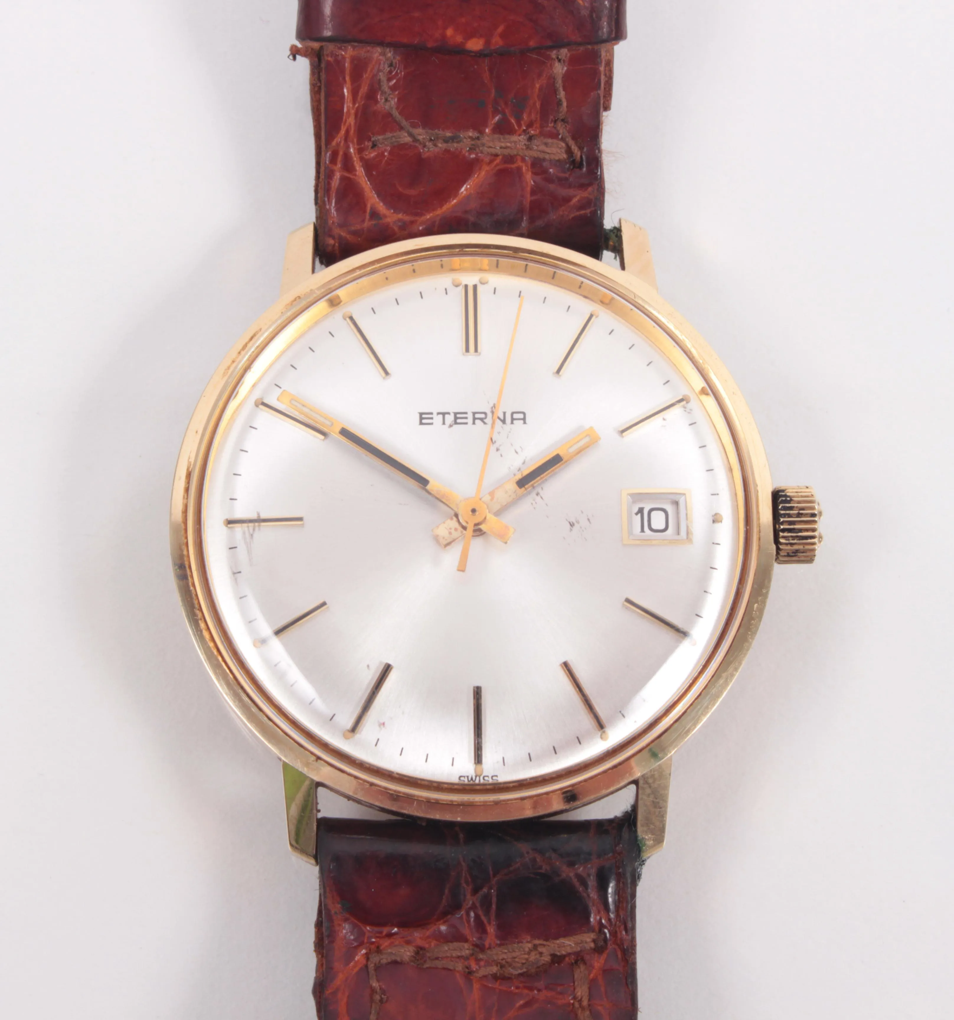 Eterna 645T 34mm Yellow gold