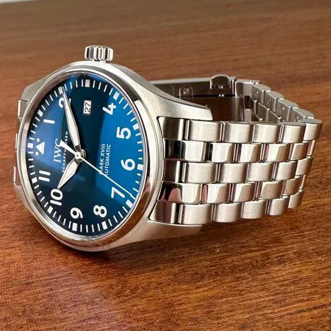 IWC Pilot Mark IW327014 40mm Stainless steel Blue