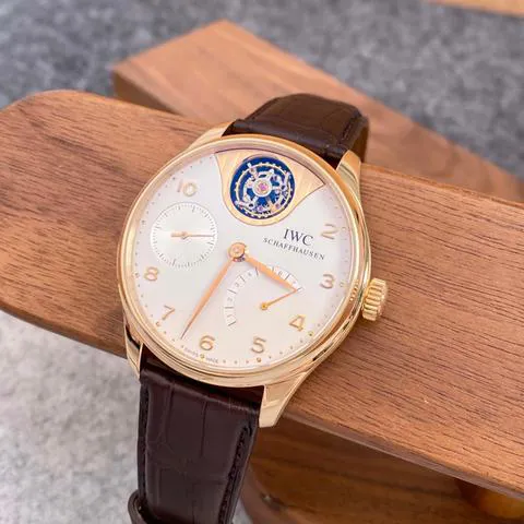 IWC Portugieser IW504202 Rose gold Silver