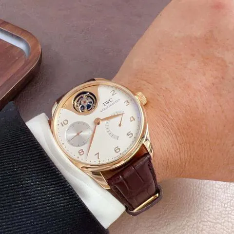 IWC Portugieser IW504202 Rose gold Silver 4