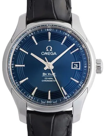 Omega De Ville Hour Vision 431.33.41.21.03.001 41mm Stainless steel Blue