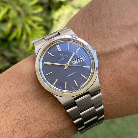 Omega Genève 1660174 36.2mm Stainless steel Blue 1