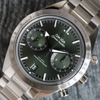 Omega Speedmaster '57 332.10.41.51.10.001 Stainless steel Green