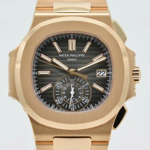 Patek Philippe Nautilus 5980/1R-001 40mm Rose gold Black 4