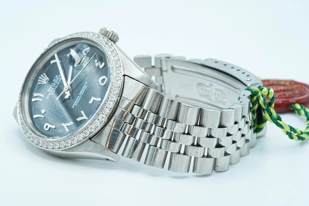 Rolex Datejust 36 16030 36mm Stainless steel and Diamond and 14k white gold Slate grey 2