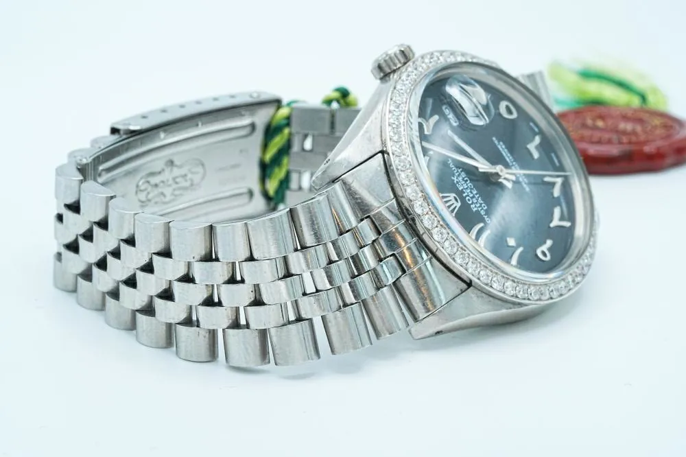 Rolex Datejust 36 16030 36mm Stainless steel and Diamond and 14k white gold Slate grey 3