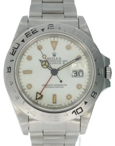 Rolex Explorer II 16550 Stainless steel White