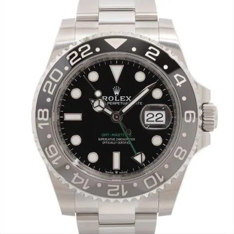 Rolex GMT-Master II 126710GRNR 40mm Stainless steel Black